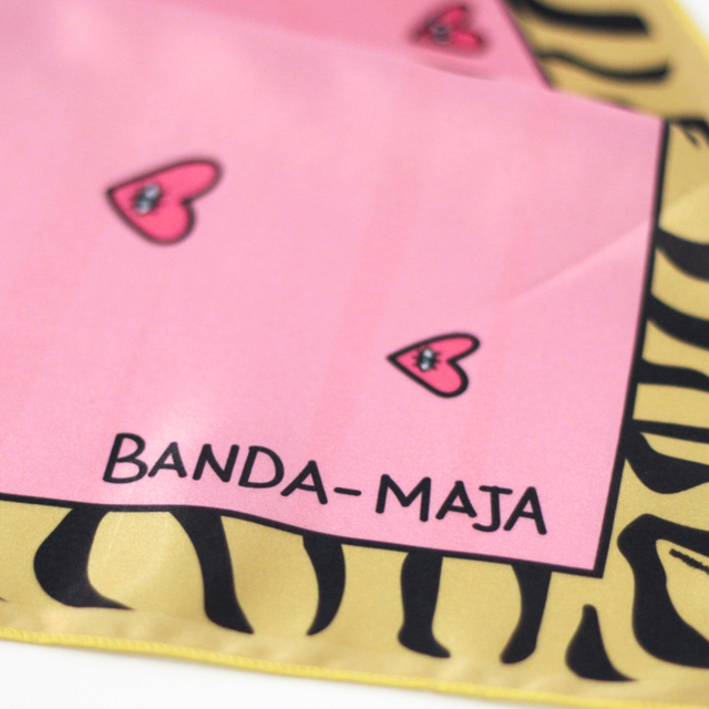 Pink Heart I Pañuelo