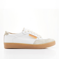 Zapatilla Blanca con Dorado
