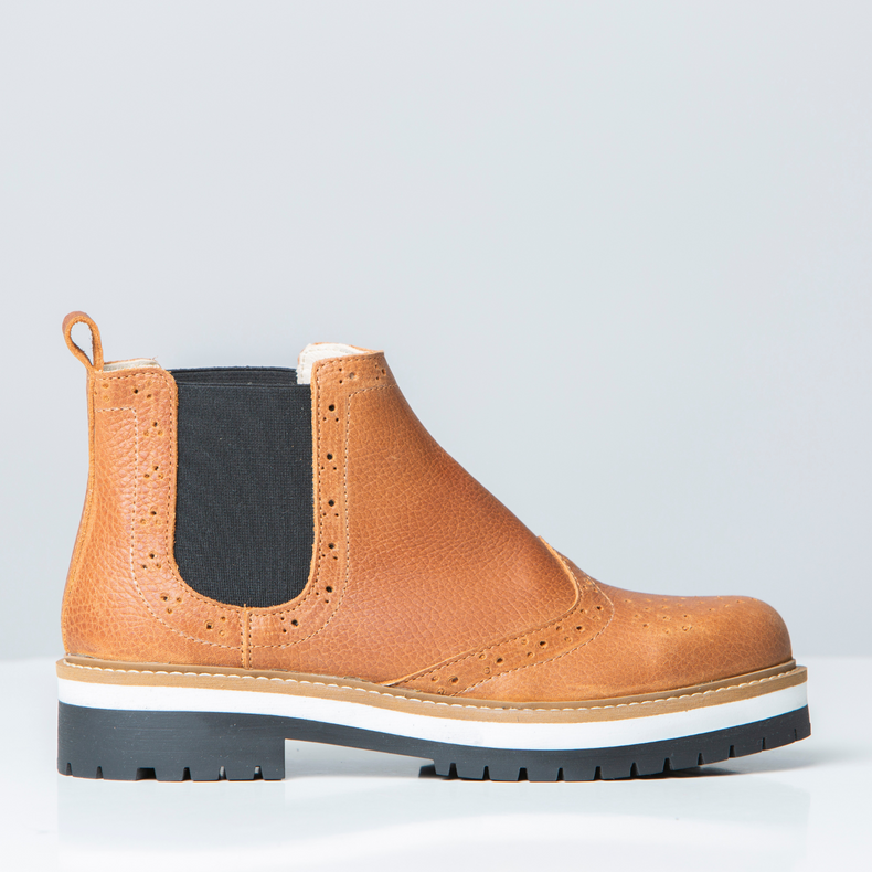 Botin Camel con Elástico 